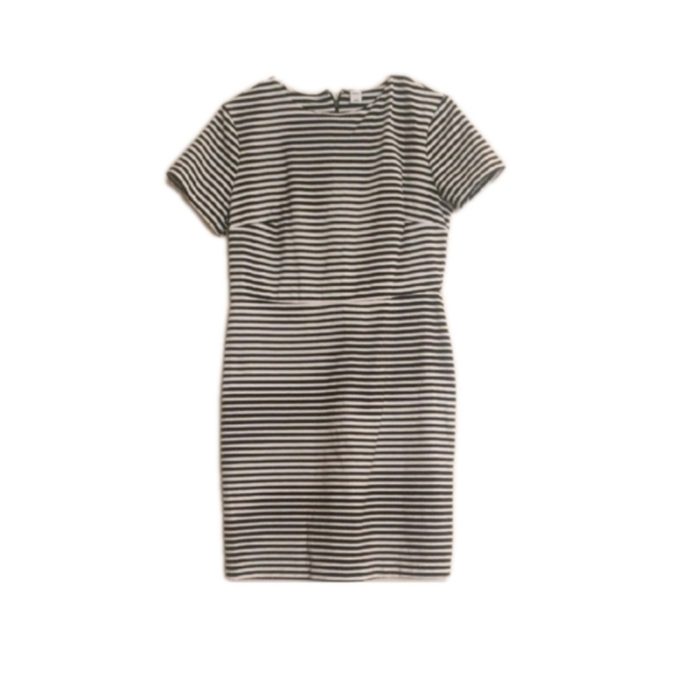 Old Navy Black and White  Dress Short Sleeve Midi Size large
